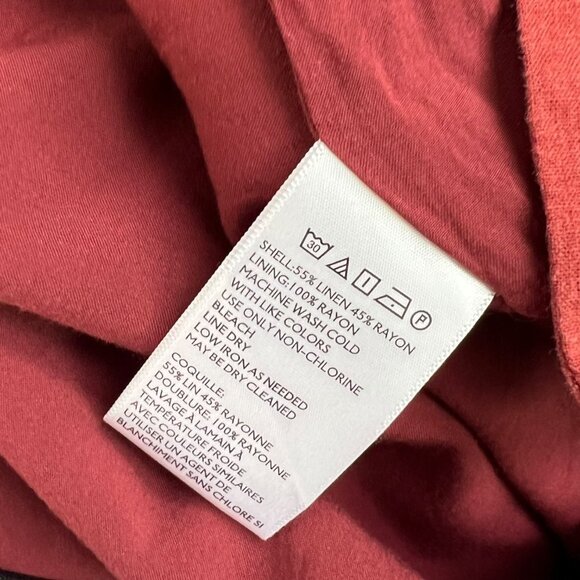 Urban Outfitters Amber Rust Midi Dress | Extra Small - Picture 6 of 6